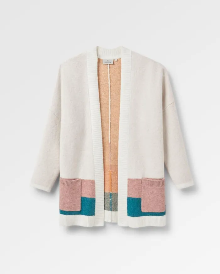 Women Tops Passenger Vista Recycled Knitted Cardigan Off White Off White