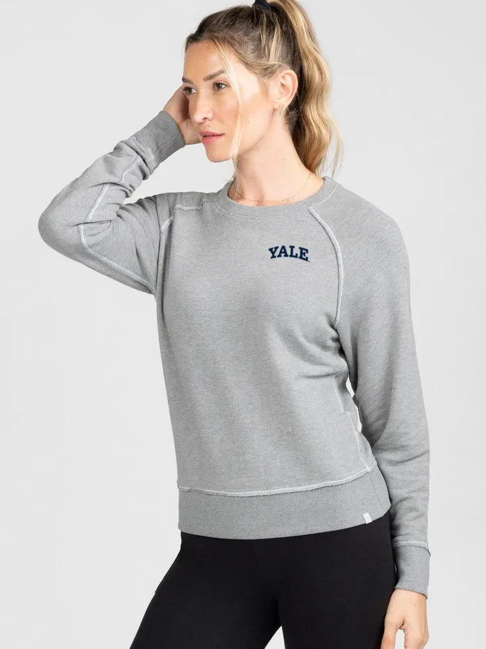 Women Varsity Sweatshirt W 8211 Yale Tasc Performance Lounge