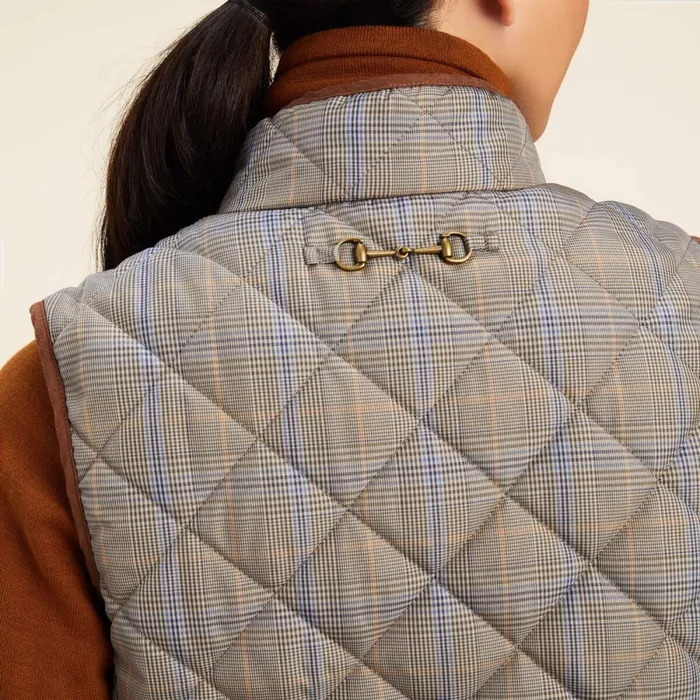 Woodside 20 Vest Glen Plaid Women Ariat Jackets and Vests Woodside 20 Vest Glen Plaid Women Ariat Jackets and Vests