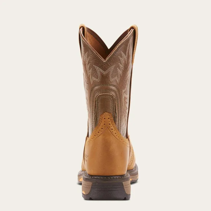 WorkHog Pullon Composite Toe Aged Bark Men Ariat Work Boots WorkHog Pullon Composite Toe Aged Bark Men Ariat Work Boots