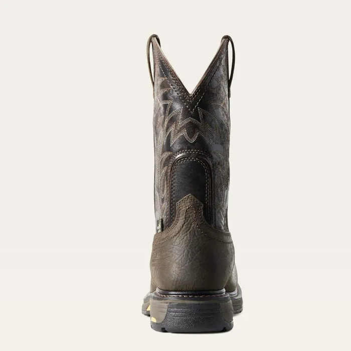 WorkHog Wide Square Toe MetGuard Waterproof Composite Toe Work Boot Bruin Brown Men Ariat Waterproof Boots WorkHog Wide Square Toe MetGuard Waterproof Composite Toe Work Boot Bruin Brown Men Ariat Waterproof Boots