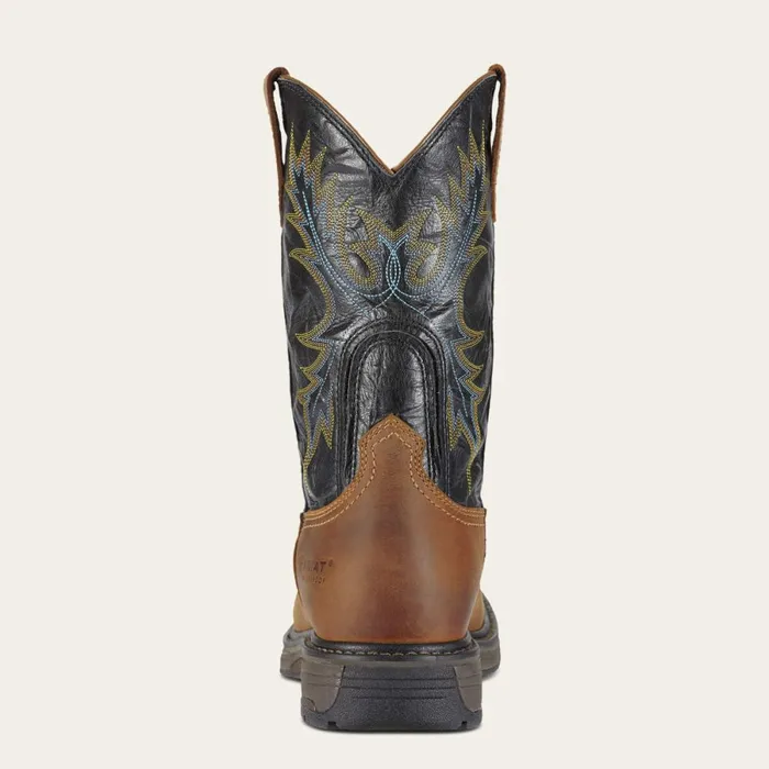 WorkHog Wide Square Toe Waterproof Steel Toe Work Boot Aged Bark Men Ariat Work Boots WorkHog Wide Square Toe Waterproof Steel Toe Work Boot Aged Bark Men Ariat Work Boots