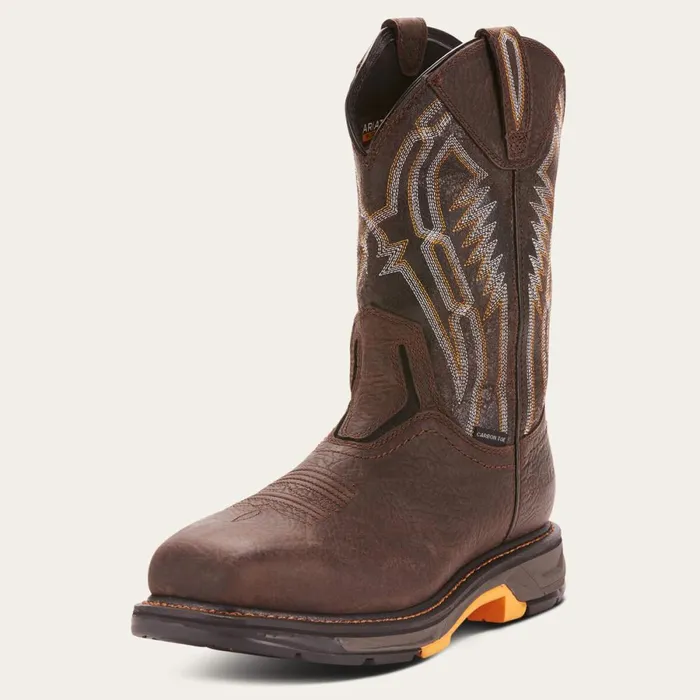 WorkHog XT Dare Carbon Toe Work Boot Bruin Brown Men Ariat Work Boots