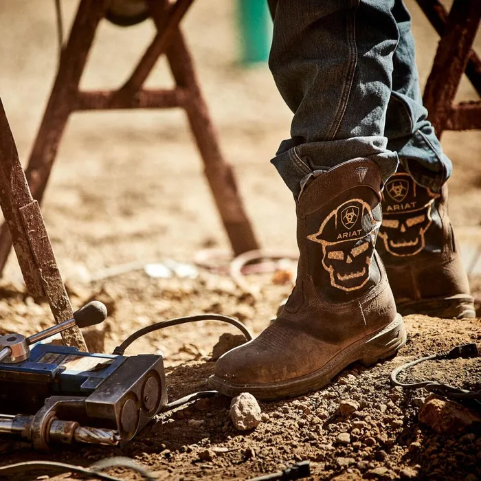 WorkHog XT VentTEK Bold Carbon Toe Work Boot Iron Coffee Men Ariat Work Boots WorkHog XT VentTEK Bold Carbon Toe Work Boot Iron Coffee Men Ariat Work Boots