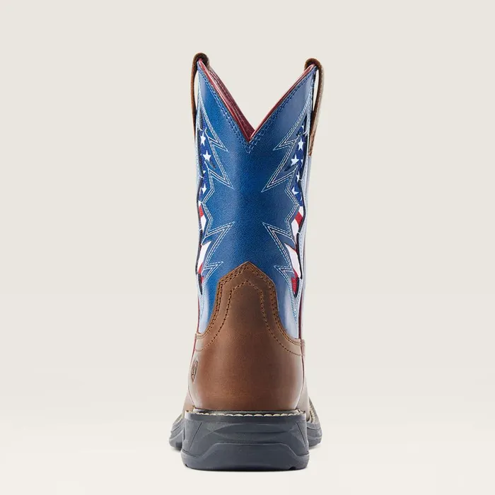 WorkHog XT VentTEK Bolt Western Boot Distressed Tan MenKids Ariat Work Boots WorkHog XT VentTEK Bolt Western Boot Distressed Tan MenKids Ariat Work Boots