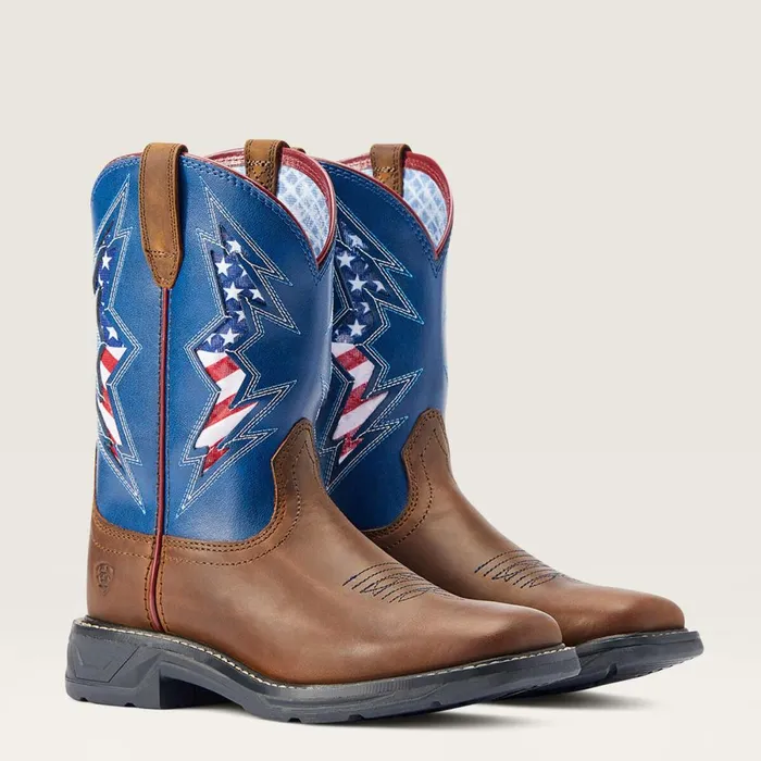 WorkHog XT VentTEK Bolt Western Boot Distressed Tan MenKids Ariat Work Boots WorkHog XT VentTEK Bolt Western Boot Distressed Tan MenKids Ariat Work Boots