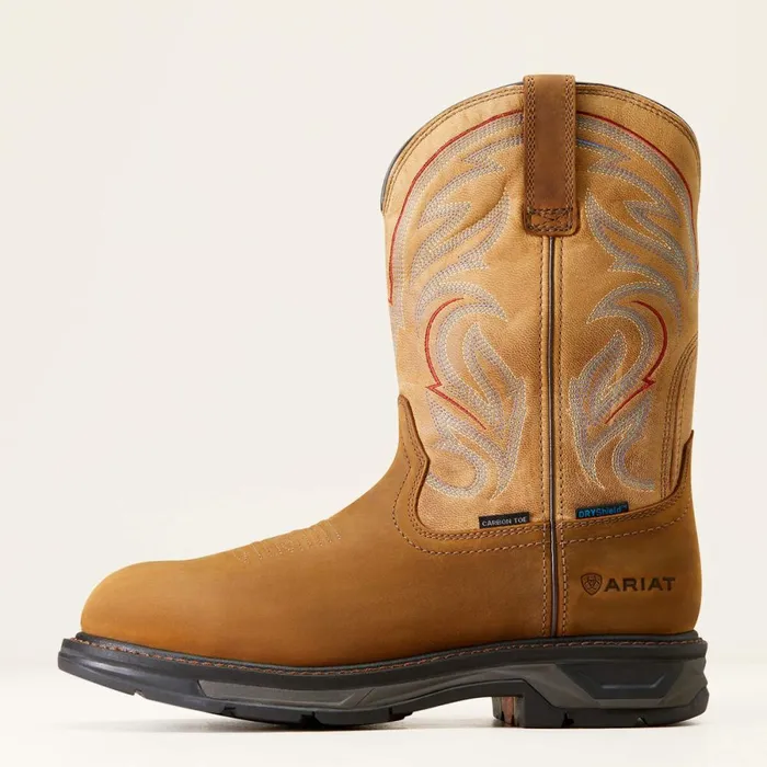 WorkHog XT Waterproof Carbon Toe Work Boot Distressed Brown Men Ariat Work Boots WorkHog XT Waterproof Carbon Toe Work Boot Distressed Brown Men Ariat Work Boots
