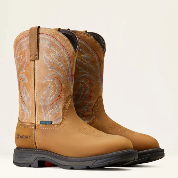 WorkHog XT Waterproof Work Boot Distressed Brown Men Ariat Work Boots WorkHog XT Waterproof Work Boot Distressed Brown Men Ariat Work Boots
