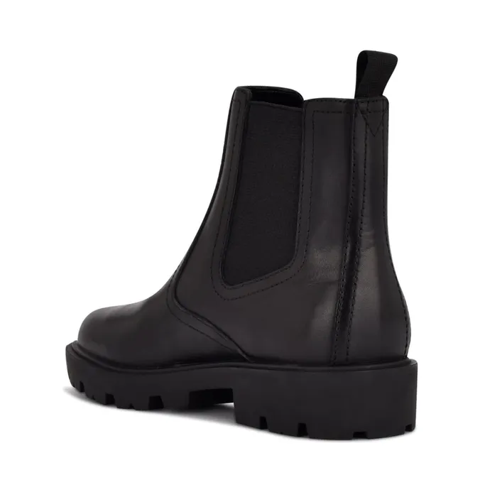 Yeeps Chelsea Lug Sole Booties Black Women Nine West Boots and Booties Yeeps Chelsea Lug Sole Booties Black Women Nine West Boots and Booties