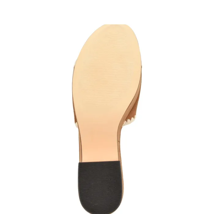 Yickie Platform Slide Sandals Brown Women Nine West Casual Yickie Platform Slide Sandals Brown Women Nine West Casual