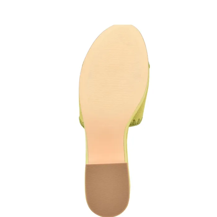 Yickie Platform Slide Sandals Green Women Nine West Platforms Yickie Platform Slide Sandals Green Women Nine West Platforms