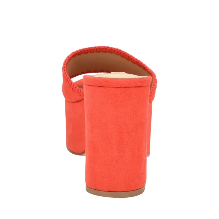 Yickie Platform Slide Sandals Red Women Nine West Platforms Yickie Platform Slide Sandals Red Women Nine West Platforms