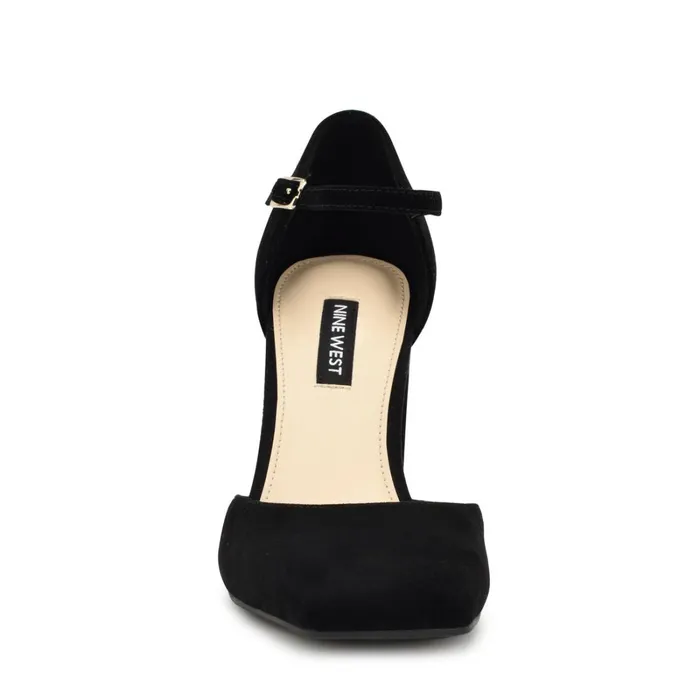 Youda Ankle Strap Pumps Black Women Nine West Pumps Youda Ankle Strap Pumps Black Women Nine West Pumps