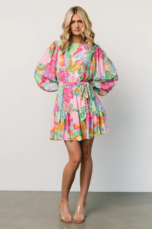 Zaniah Short Dress Multi Women Baltic Born Short Dresses