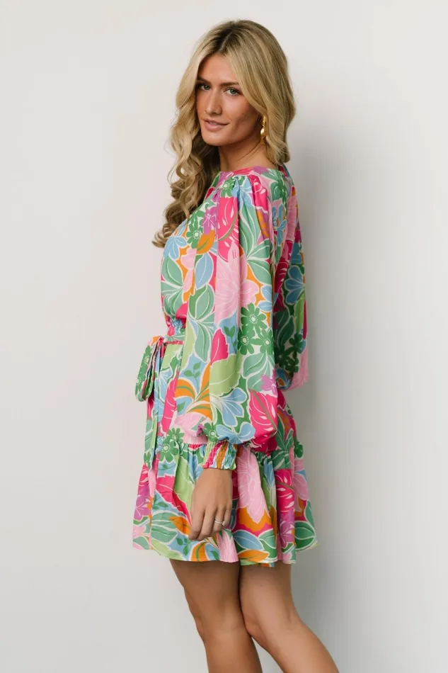 Zaniah Short Dress Multi Women Baltic Born Short Dresses Zaniah Short Dress Multi Women Baltic Born Short Dresses