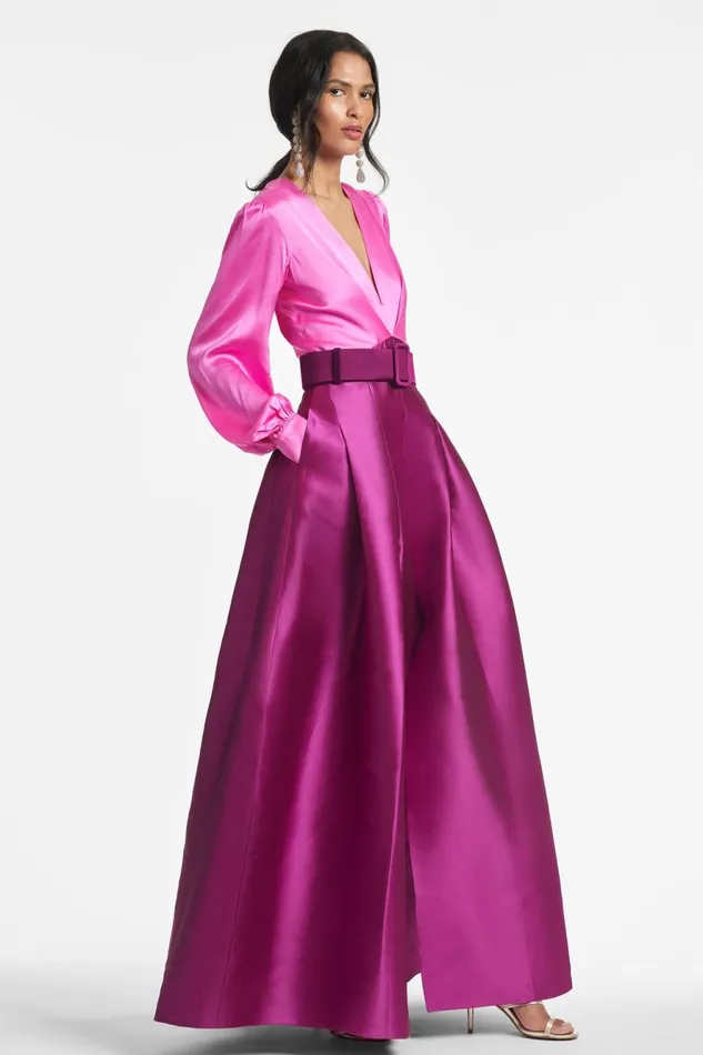 Zoe Gown 8211 PinkMagenta Women Sachin and Babi Evening